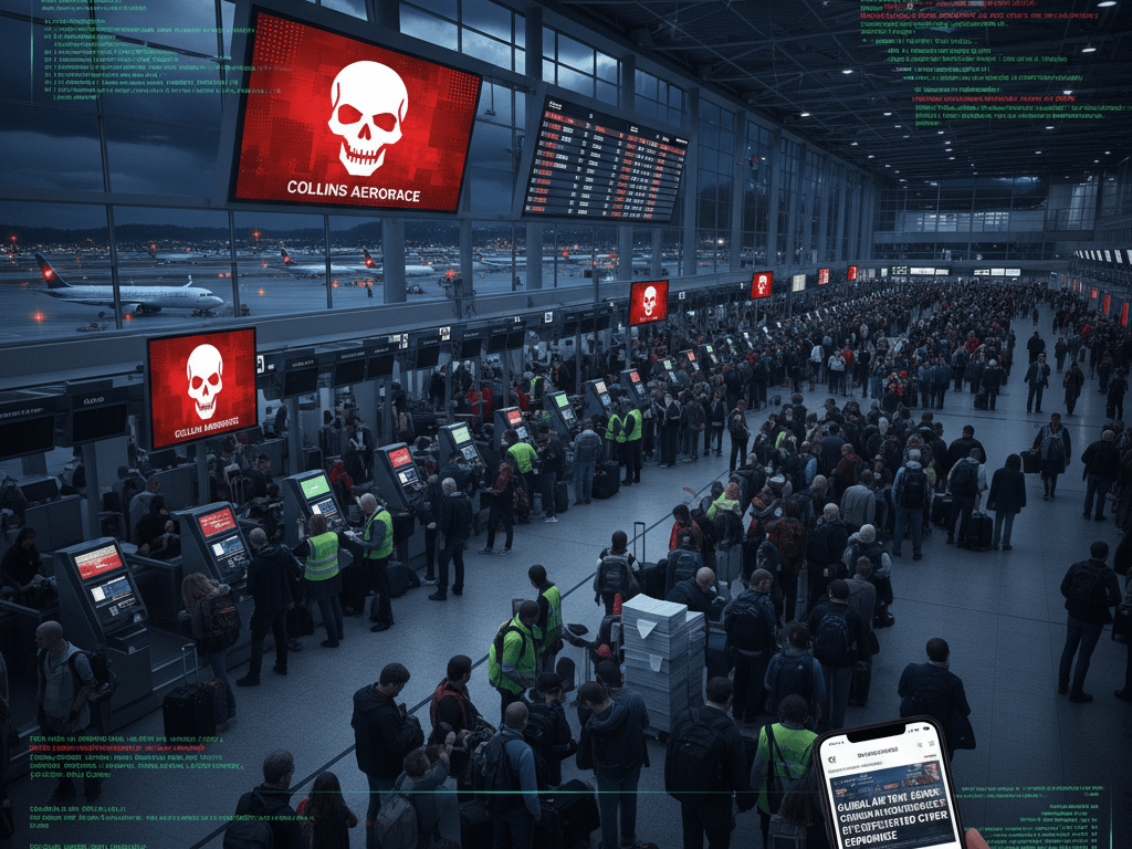 Major European Airports Paralyzed as Collins Aerospace Falls Victim to&nbsp;Cyberattack
