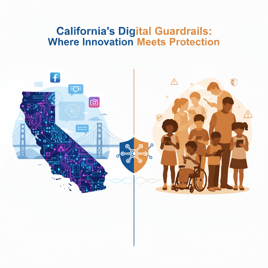 When Silicon Valley Met Sacramento: How California’s Bold New Tech Laws Are Rewriting the Rules of Digital Childhood