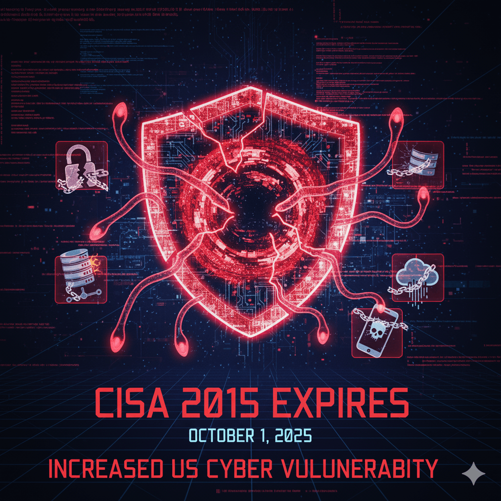 CISA 2015 Expires: The Failure That Increased US Cyber&nbsp;Vulnerability