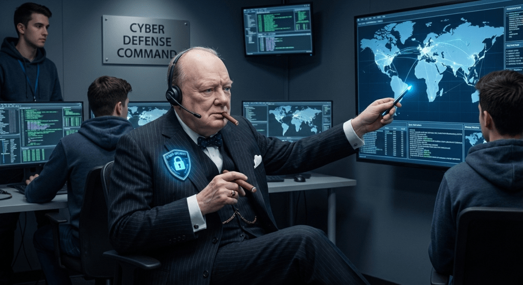 Churchill in the Digital War Room: A Grand Strategy Compared to the UK’s Cyber Power&nbsp;Vision