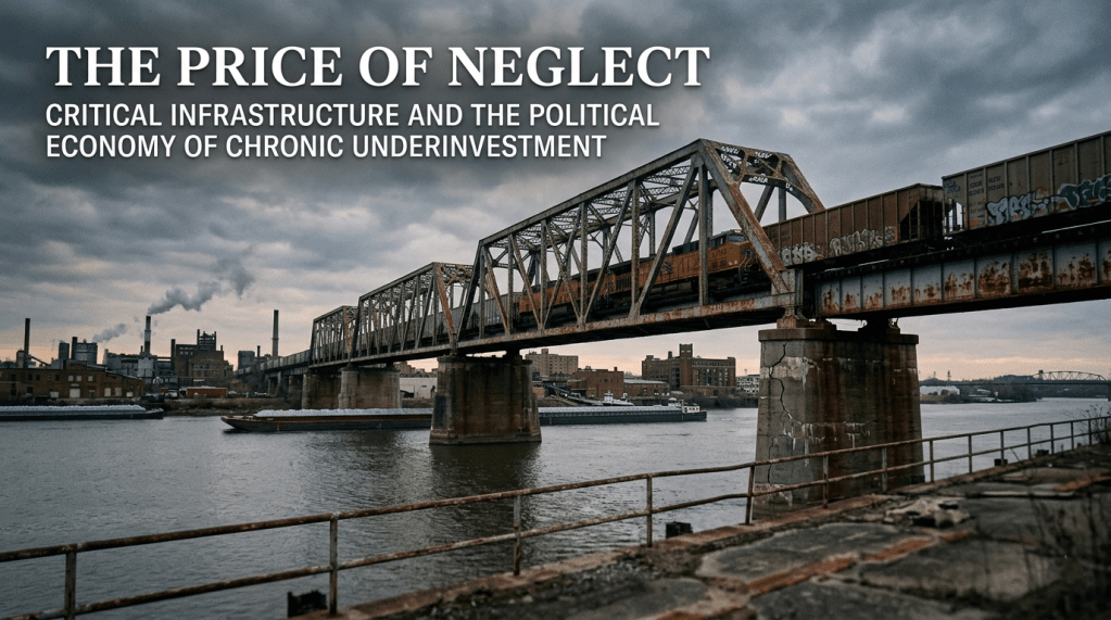 The Price of Neglect: Critical Infrastructure and the Political Economy of Chronic Underinvestment
