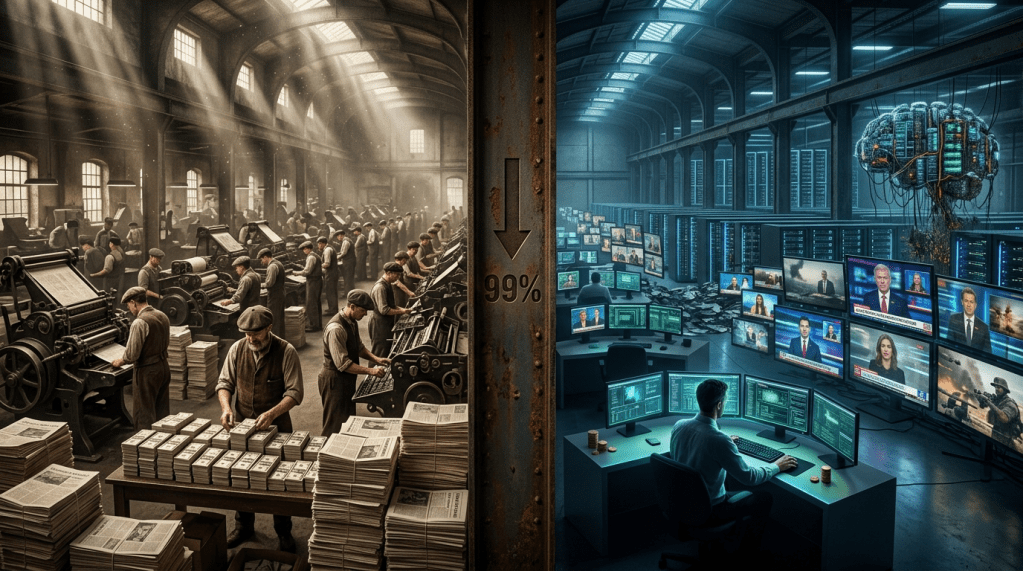 Slopaganda: What Generative AI Has Done to the Economics of Lying