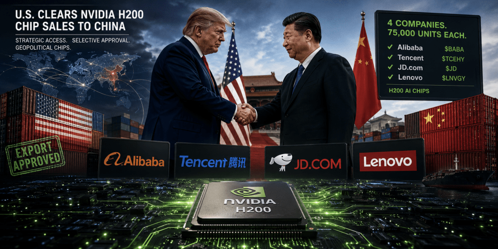 Nvidia's China Play The 4 Companies First in Line After Trump's Beijing Summit
