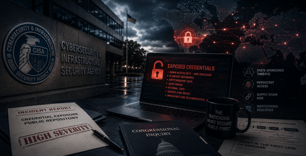 The CISA Credential Exposure and the Institutional Crisis It Reveals