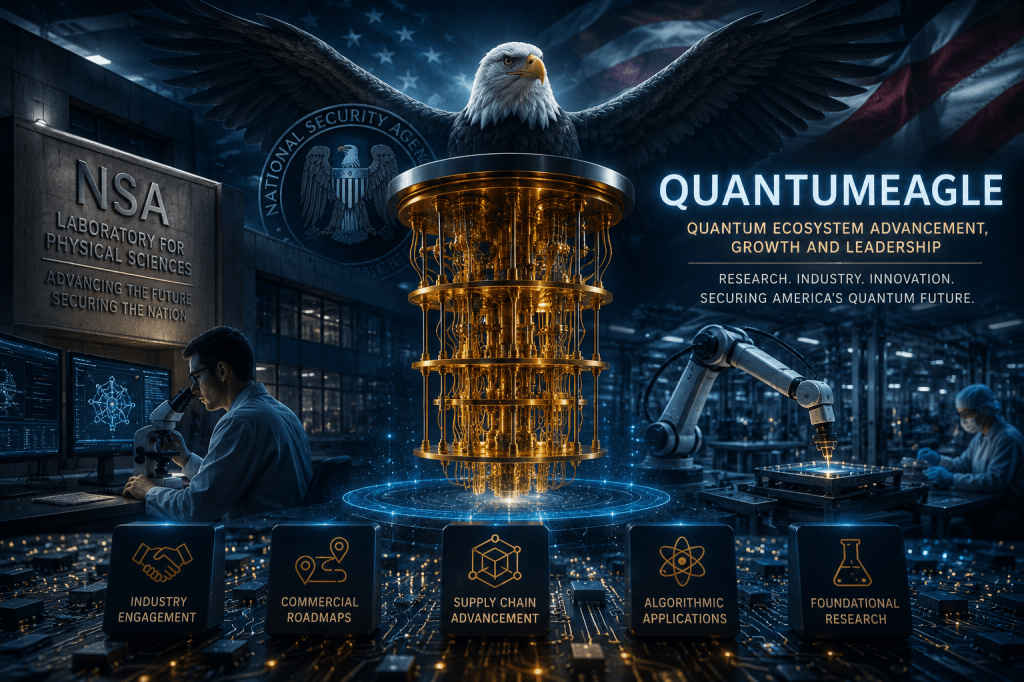 Quantum EAGLE ai art by Vladimir TSakanyan