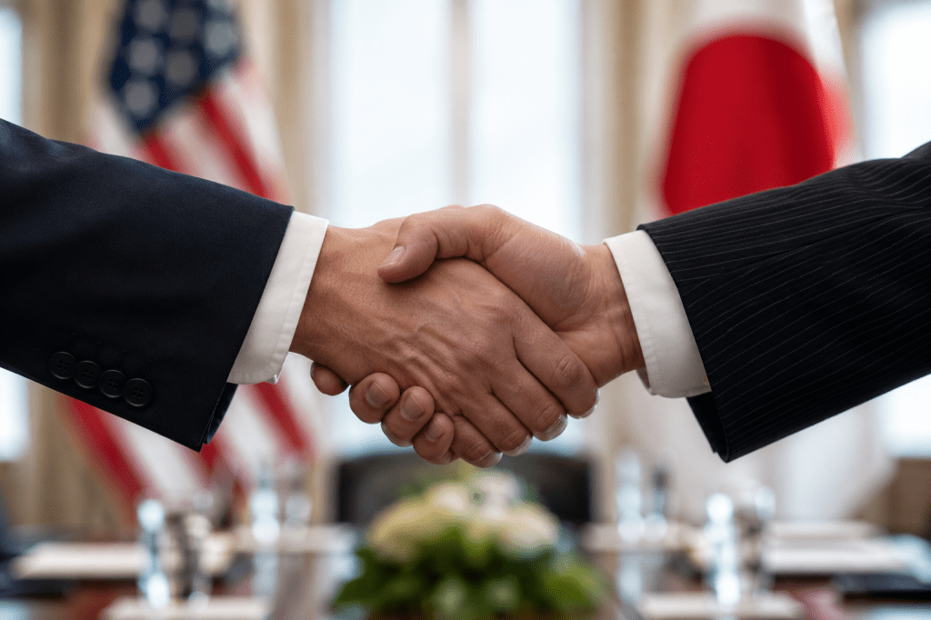 US-Japan Cyber Pact-Ai art by Vladimir Tsakanyan